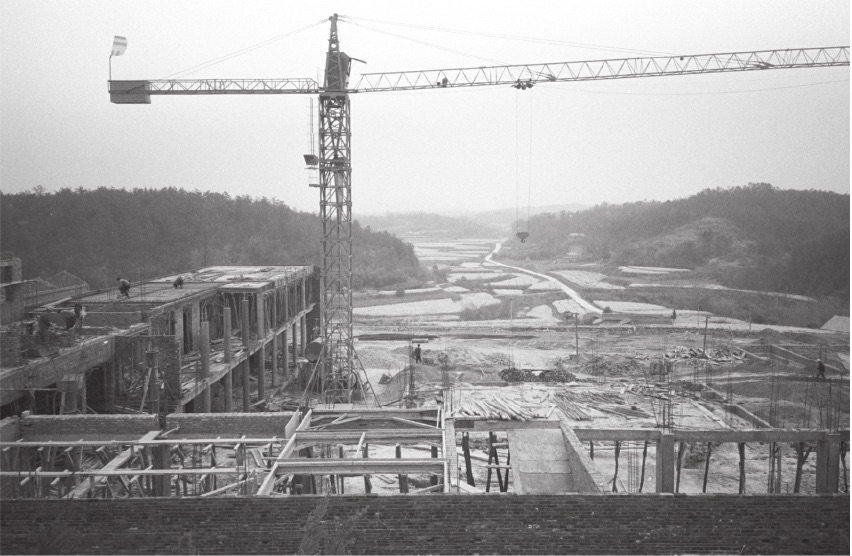 重建中的度门寺